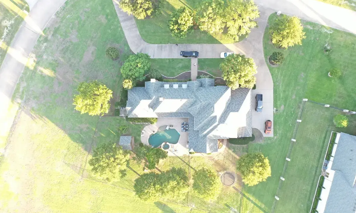 New shingle roof installation on a home in Clearfield